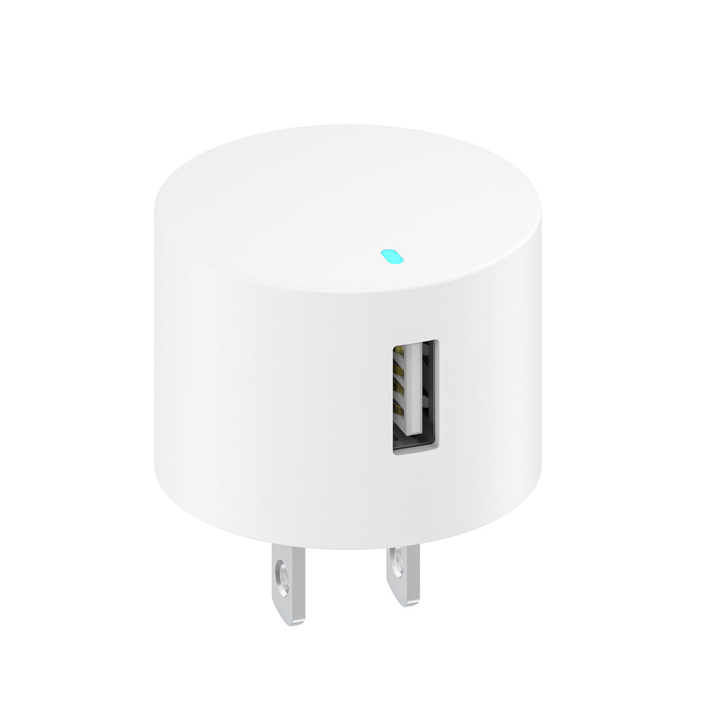 . Wall Charging Kit with 3ft Micro-USB to USB Cable, White, LED Power Indicator, Compact Travel-Friendly Design, Compatible with All Micro-USB Devices