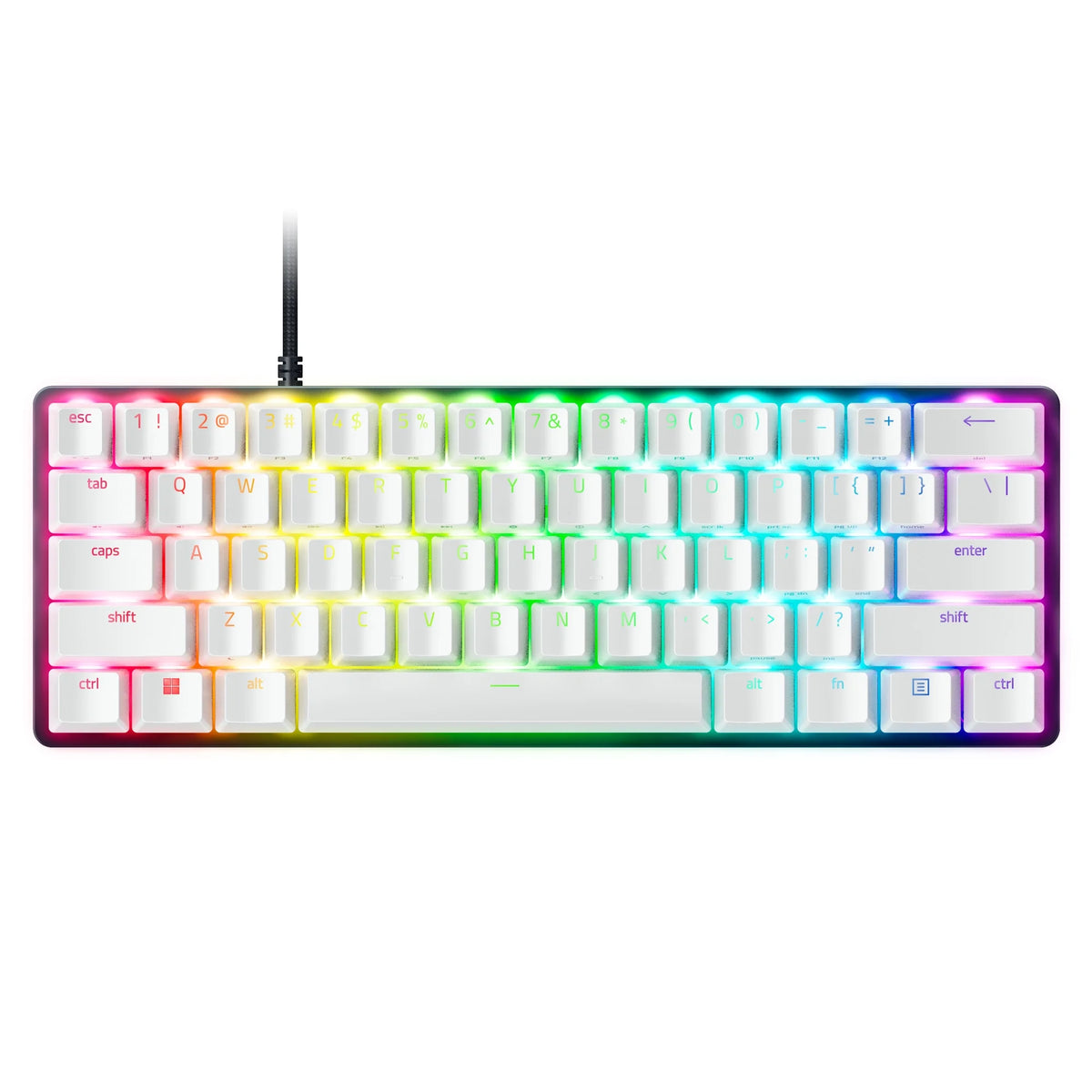 Huntsman Mini Special Edition 60% Linear Optical Gaming Keyboard - Black/White