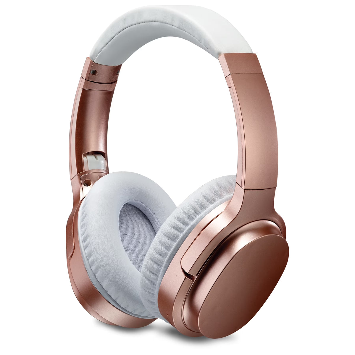 iLive IAHN40RGD Bluetooth Over-Ear Headphones with Noise Cancellation in Rose Gold