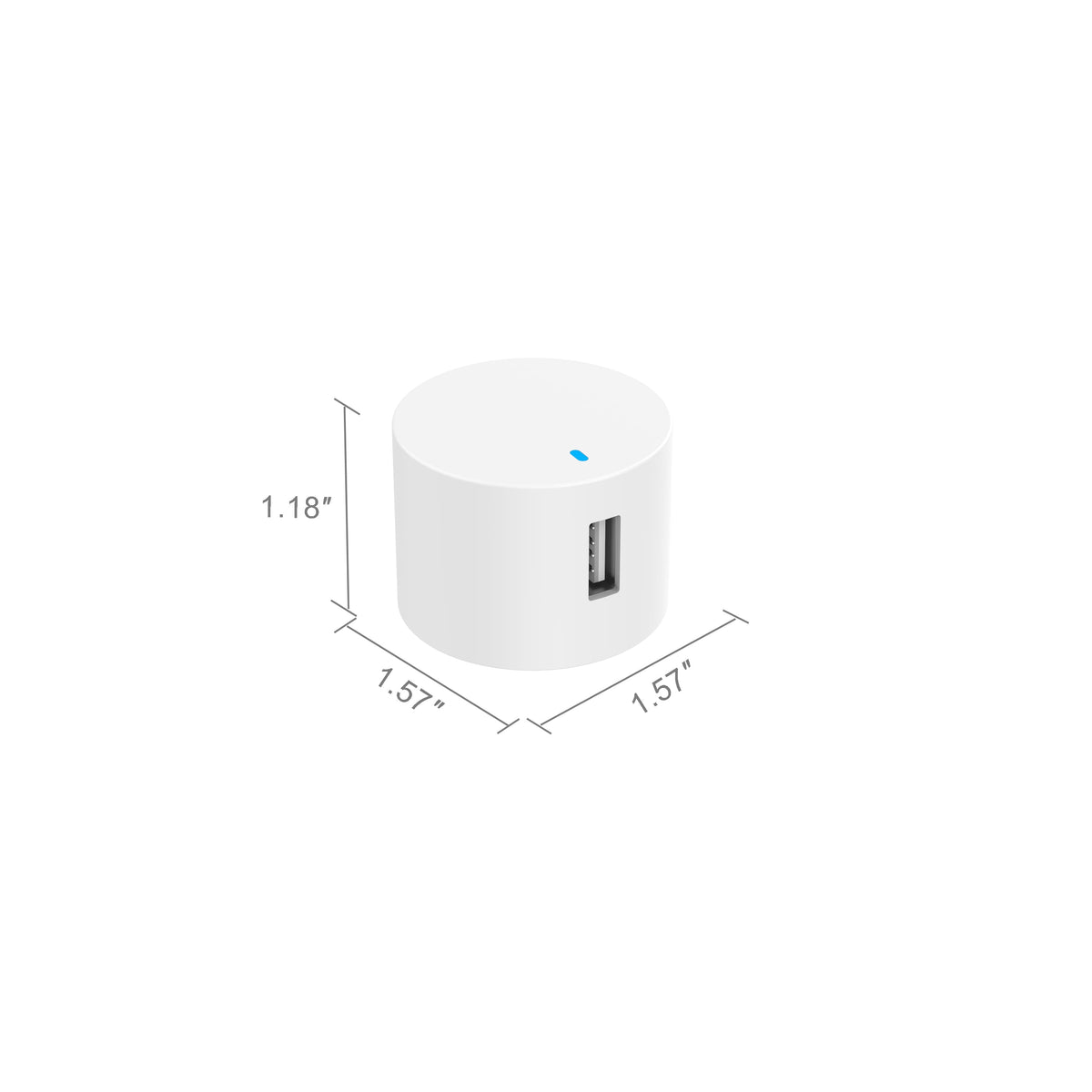 . Wall Charging Kit with 3ft Micro-USB to USB Cable, White, LED Power Indicator, Compact Travel-Friendly Design, Compatible with All Micro-USB Devices