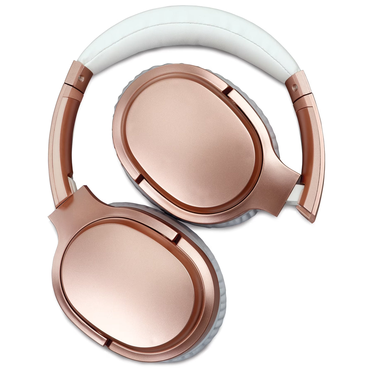 iLive IAHN40RGD Bluetooth Over-Ear Headphones with Noise Cancellation in Rose Gold