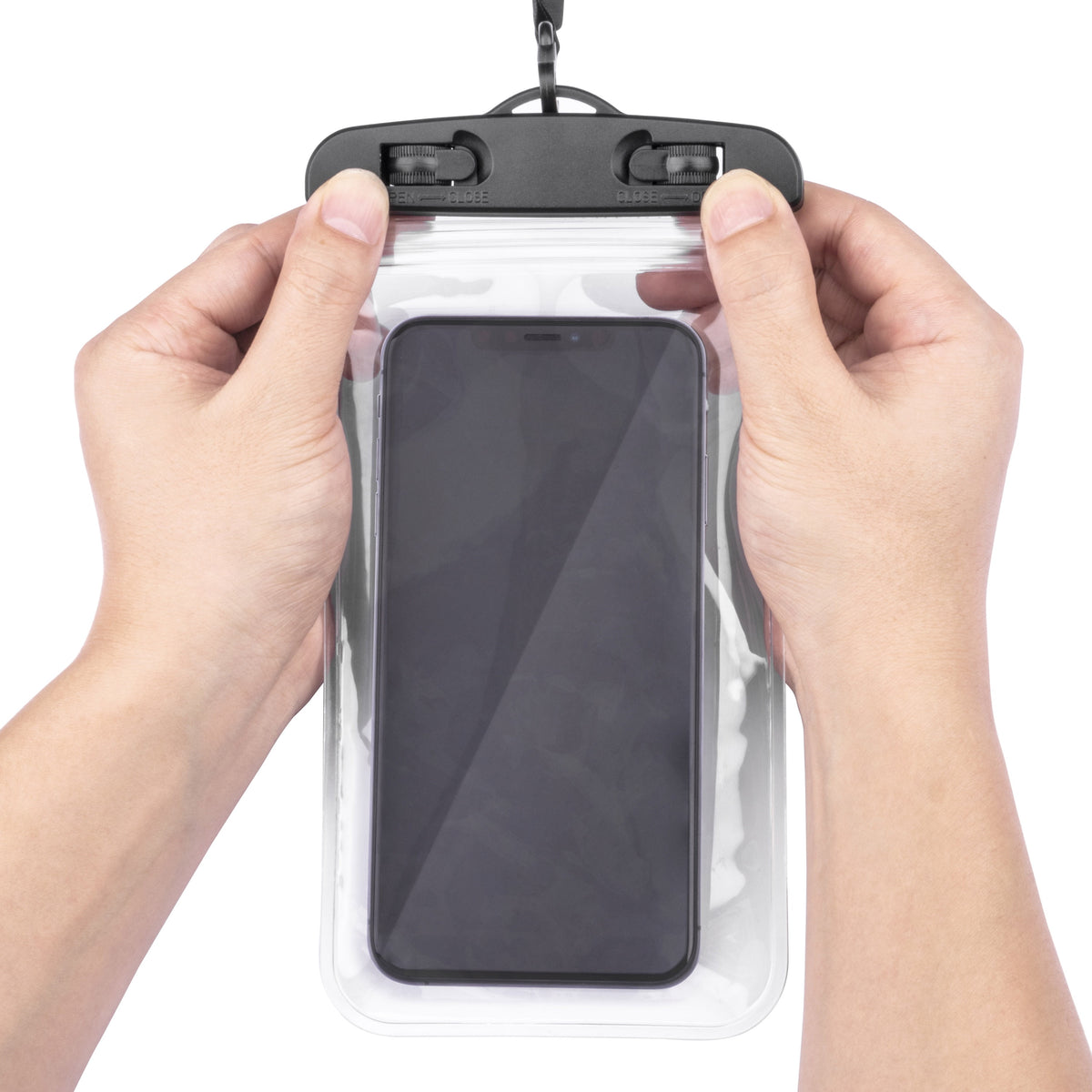 Waterproof Phone Pouch for Smartphones up to 7 Inches - Compatible with iPhone, Samsung, Google, and Huawei