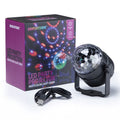 Multicolor LED Disco Projector with Rotating Light Show, USB Powered