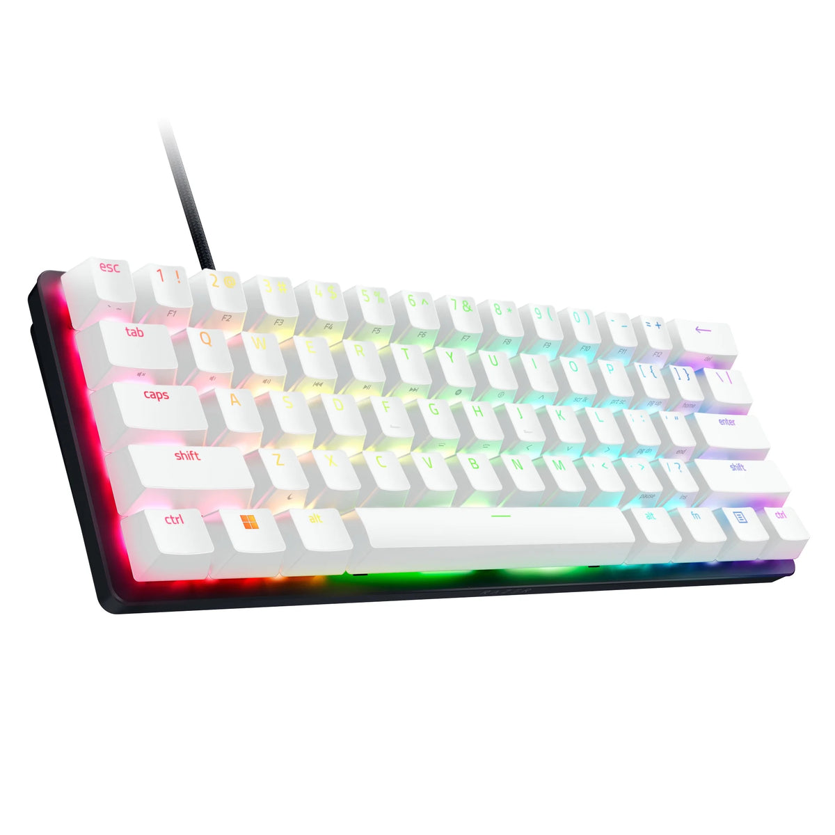 Huntsman Mini Special Edition 60% Linear Optical Gaming Keyboard - Black/White