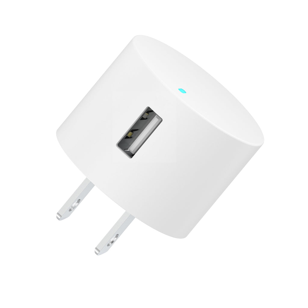 . Wall Charging Kit with 3ft Micro-USB to USB Cable, White, LED Power Indicator, Compact Travel-Friendly Design, Compatible with All Micro-USB Devices