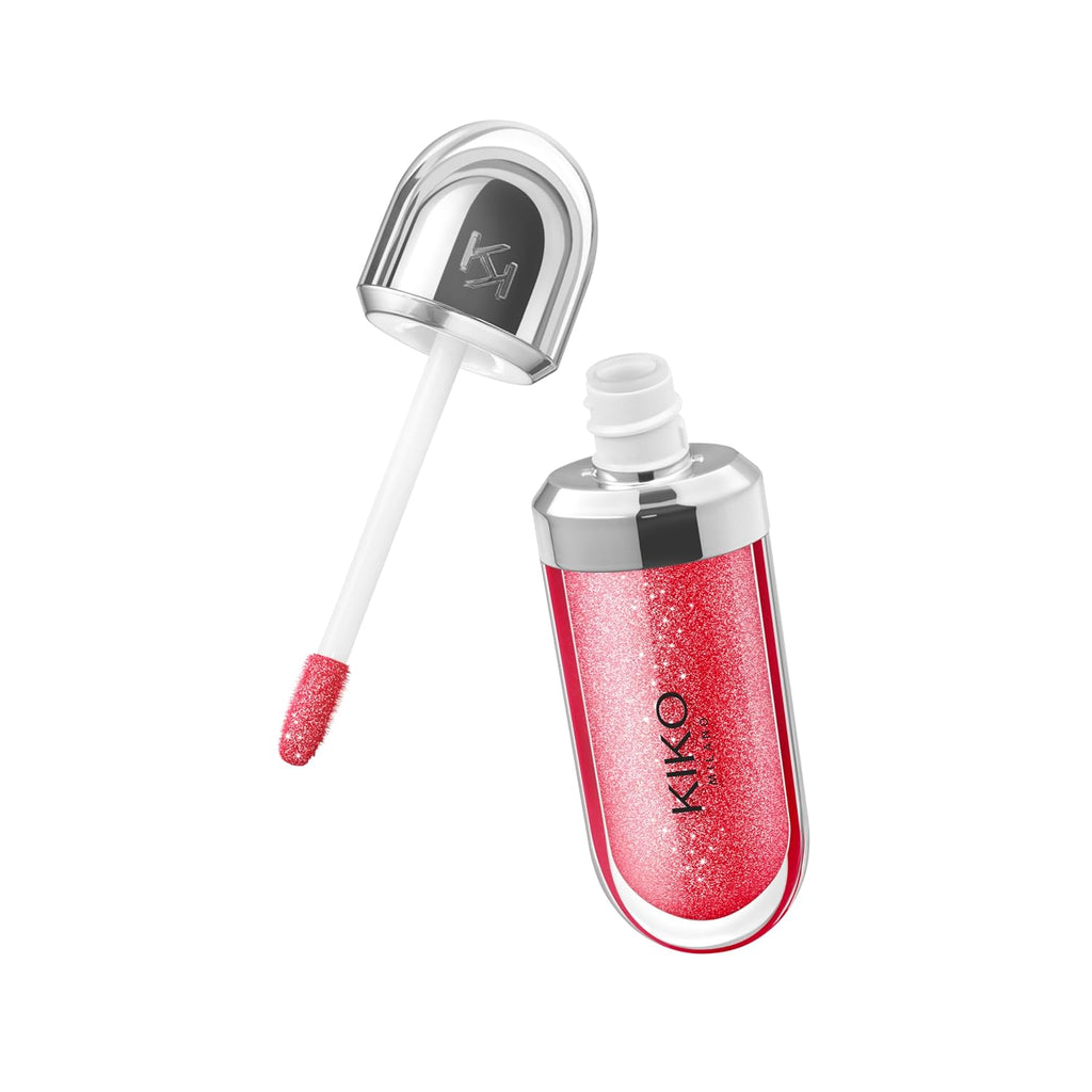 KIKO Milano 3D Hydra Lip Gloss – High Shine, Hydrating, Plumping, Non-Sticky, Moisturizing Lip Makeup