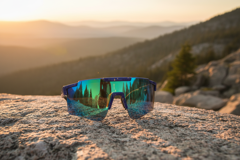 Blue Sport Sunglasses — Outdoor