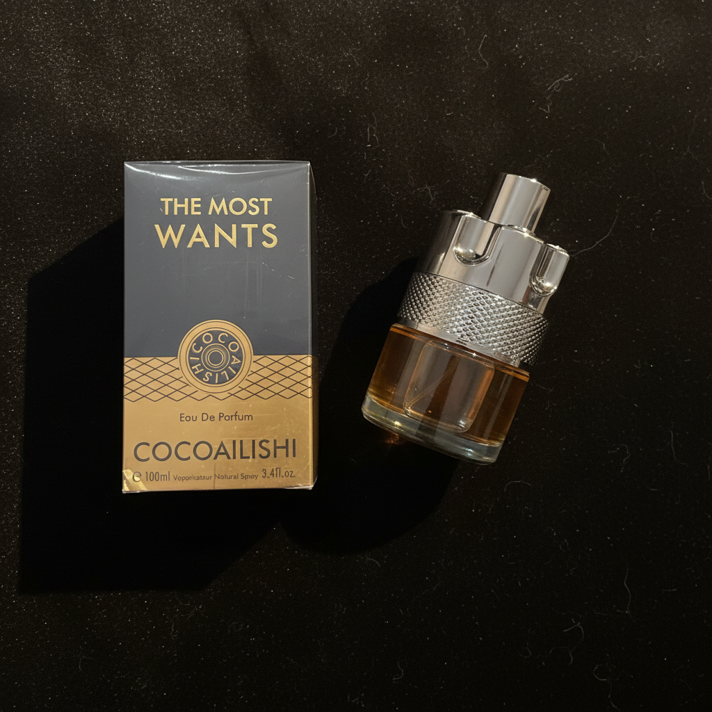 Bottle and Box Flat Lay