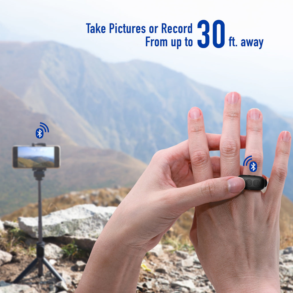 Bluetooth Smart Remote Ring for TikTok Scrolling