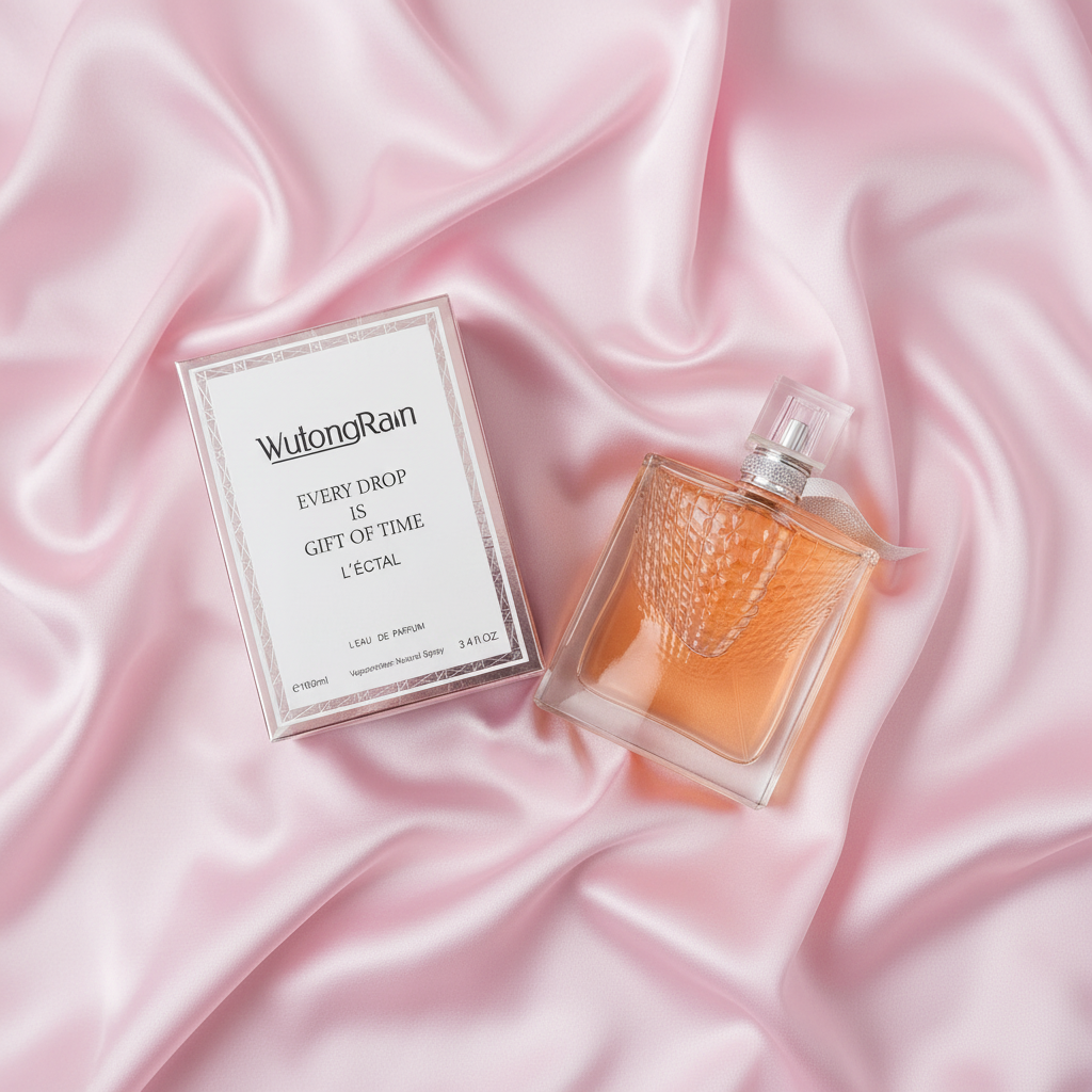 Pink Satin Flat Lay