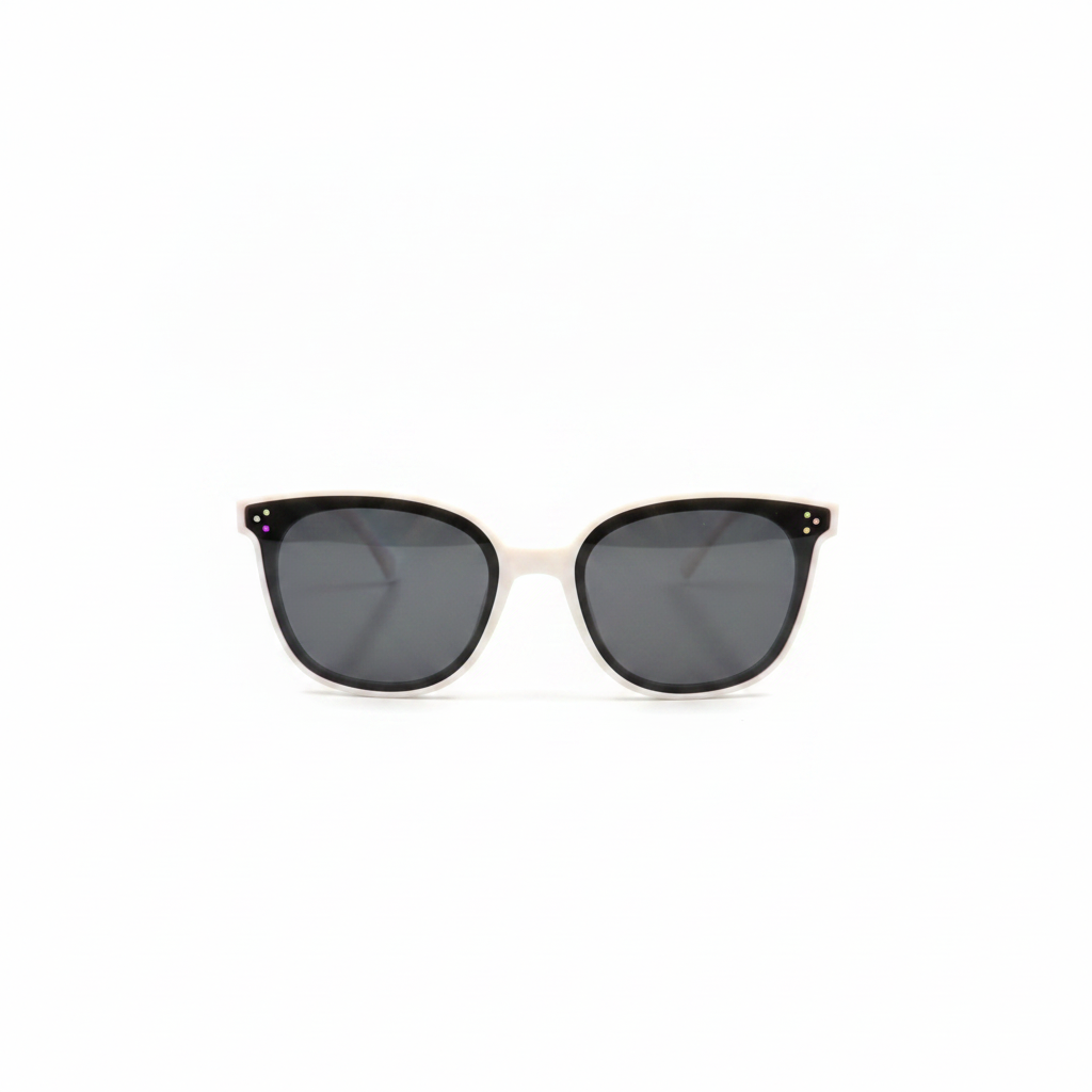 White Frame Sunglasses Studio