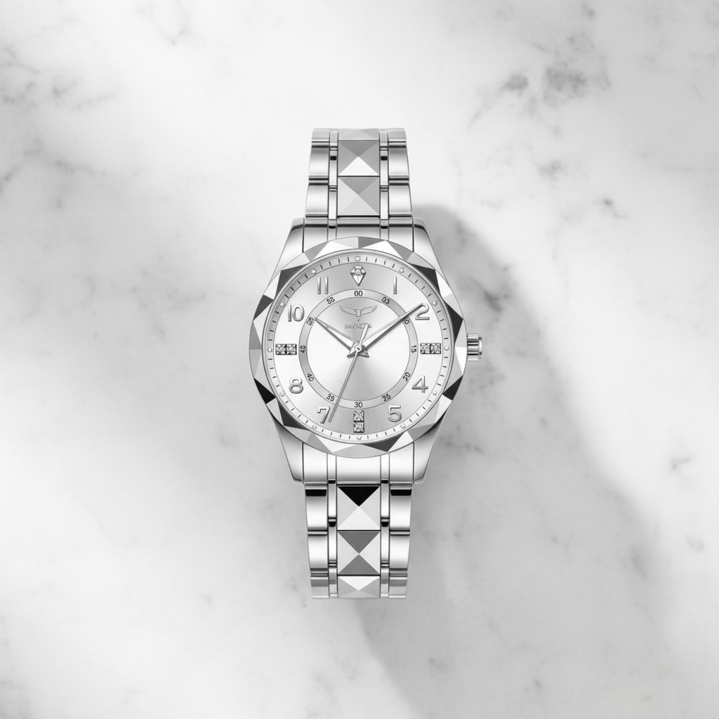 White Marble Flat Lay